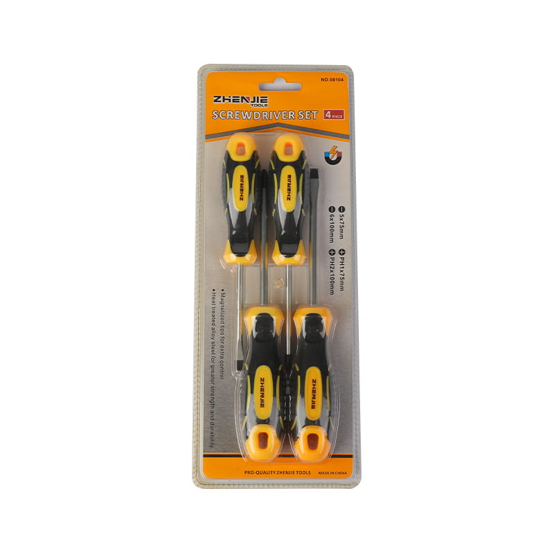 Bộ tuốc nơ vít CRV có rãnh & Phillips 4 chiếc