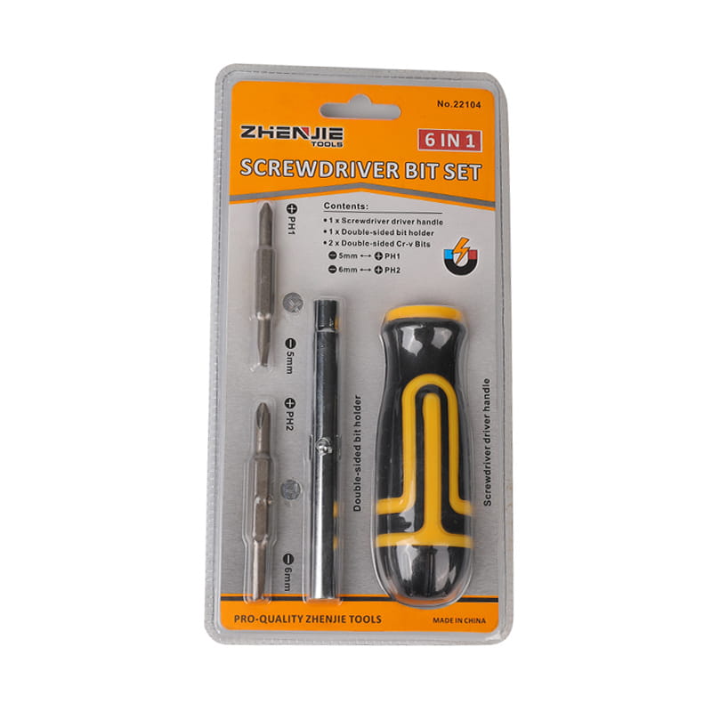 Bộ tuốc nơ vít dụng cụ gia đình 6 trong 1