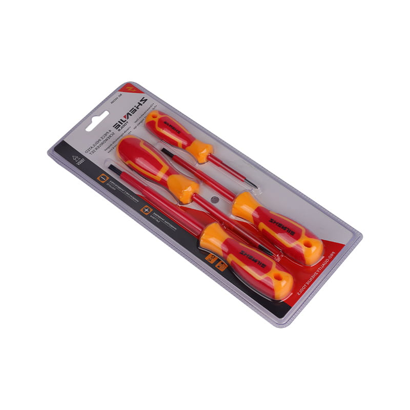 Bộ tuốc nơ vít cách điện 4 chiếc 1000V có tay cầm tiện dụng