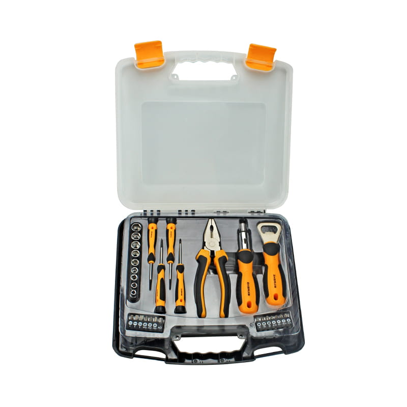 Bộ công cụ kết hợp tuốc nơ vít CRV vuông có rãnh Phillips Pozidriv 30 chiếc
