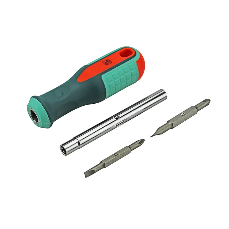 Bộ mũi tuốc nơ vít CRV 6 trong 1 có rãnh & Phillips