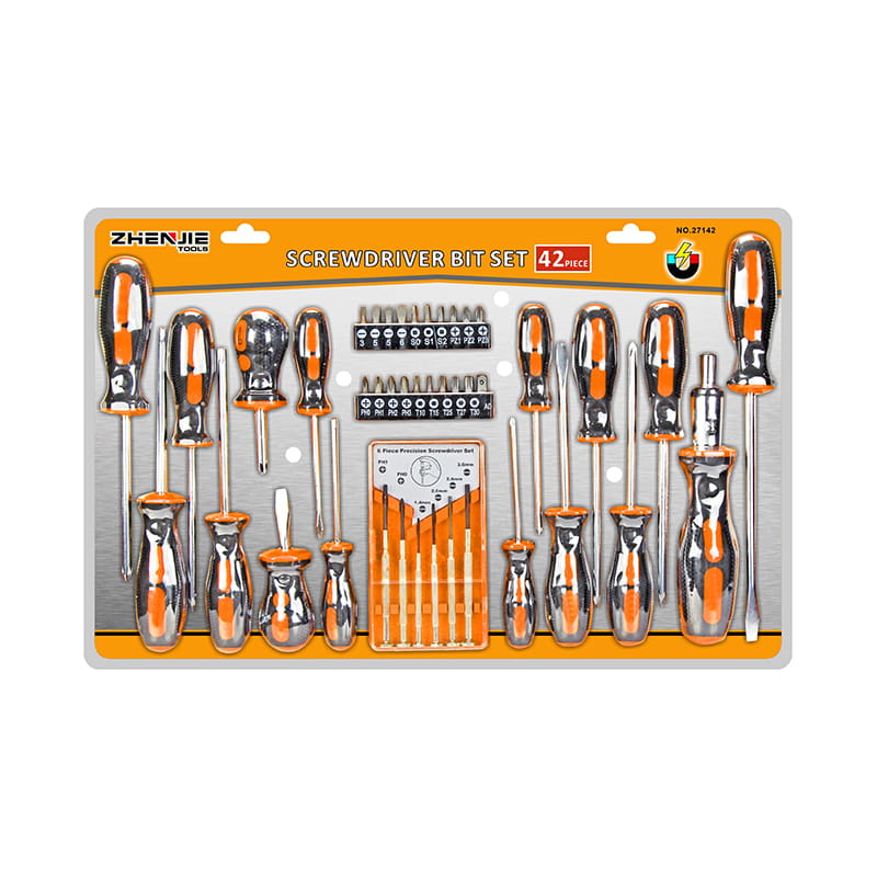 Bộ tuốc nơ vít tay cầm mềm đôi 42 chiếc 