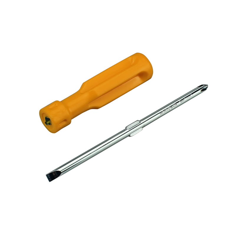 Tuốc nơ vít tay cầm màu vàng 2 trong 1 (6 mm-PH2) * 150mm