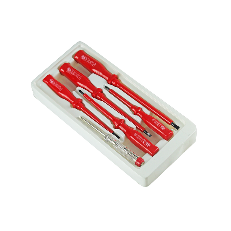 Bộ tuốc nơ vít cách điện bao bì hộp 6 cái