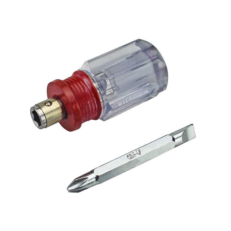 Bộ mũi khoan CRV hai mặt có rãnh & Phillips 2 trong 1 có tay cầm cứng đầu